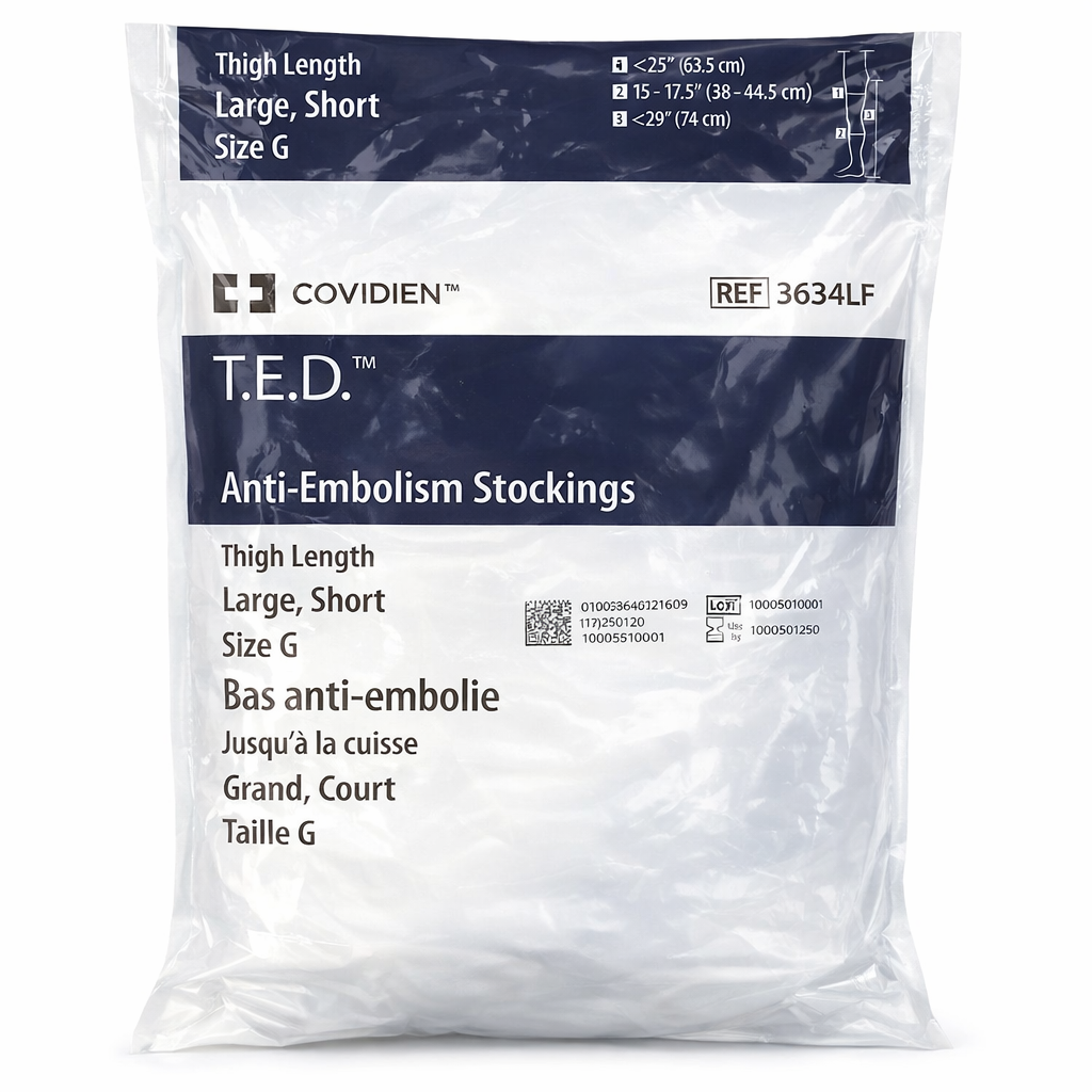 Ted Bas Cuisse Autofixant Tg Jaune 3634 X2